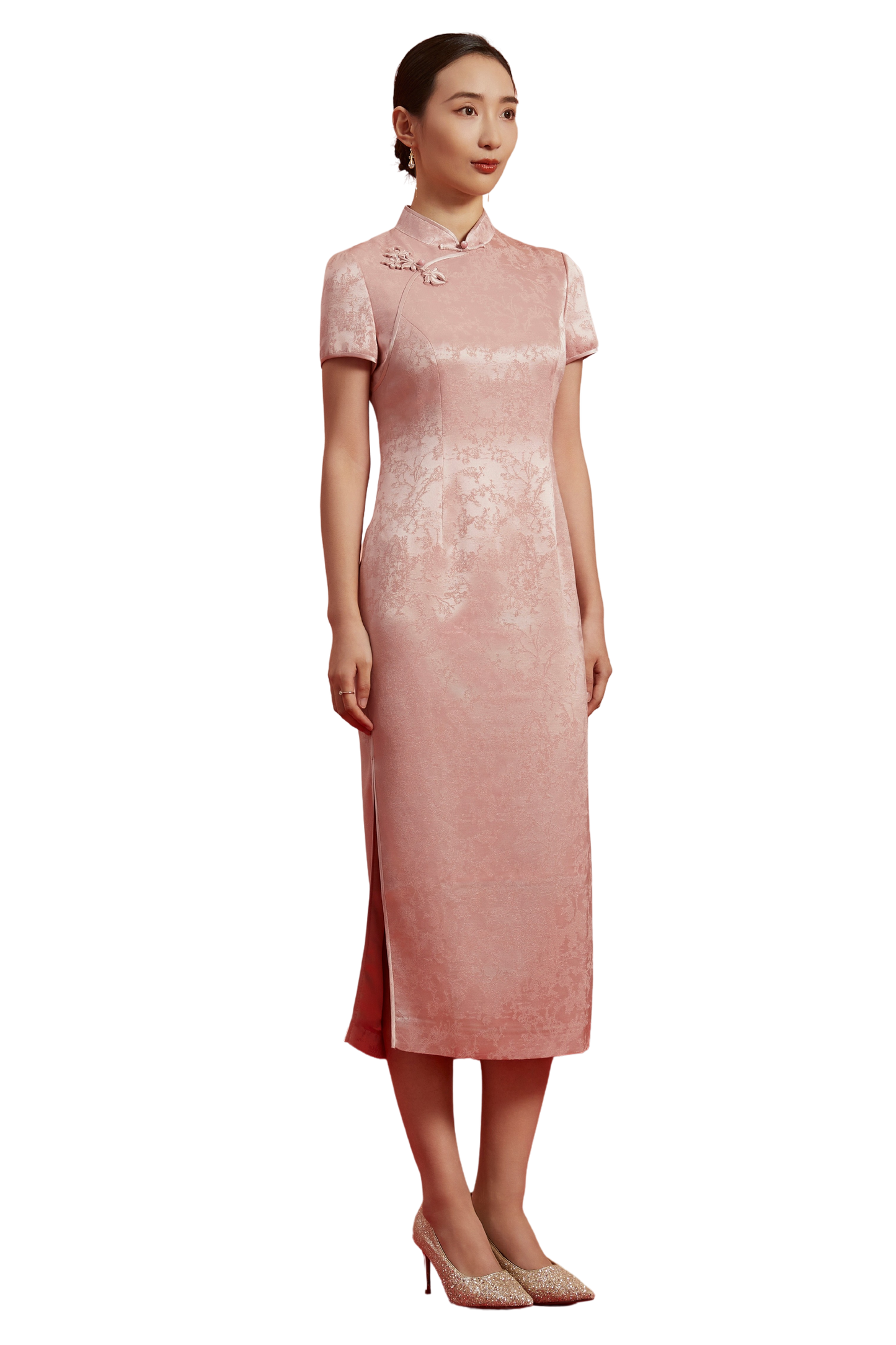 Radiant Ruby Elegance-Pink