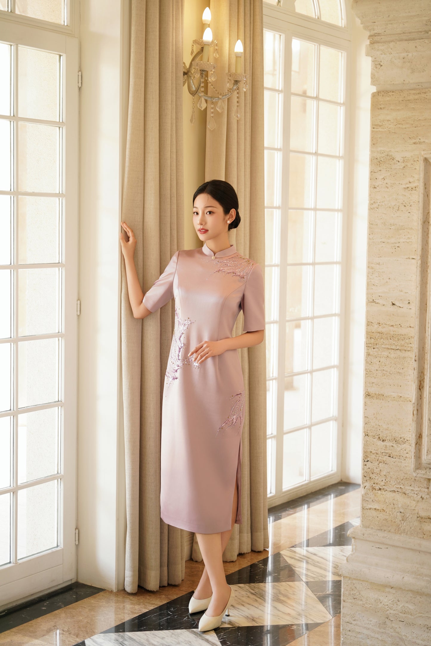 Radiant Fusion: Graceful Splendor - Lavender