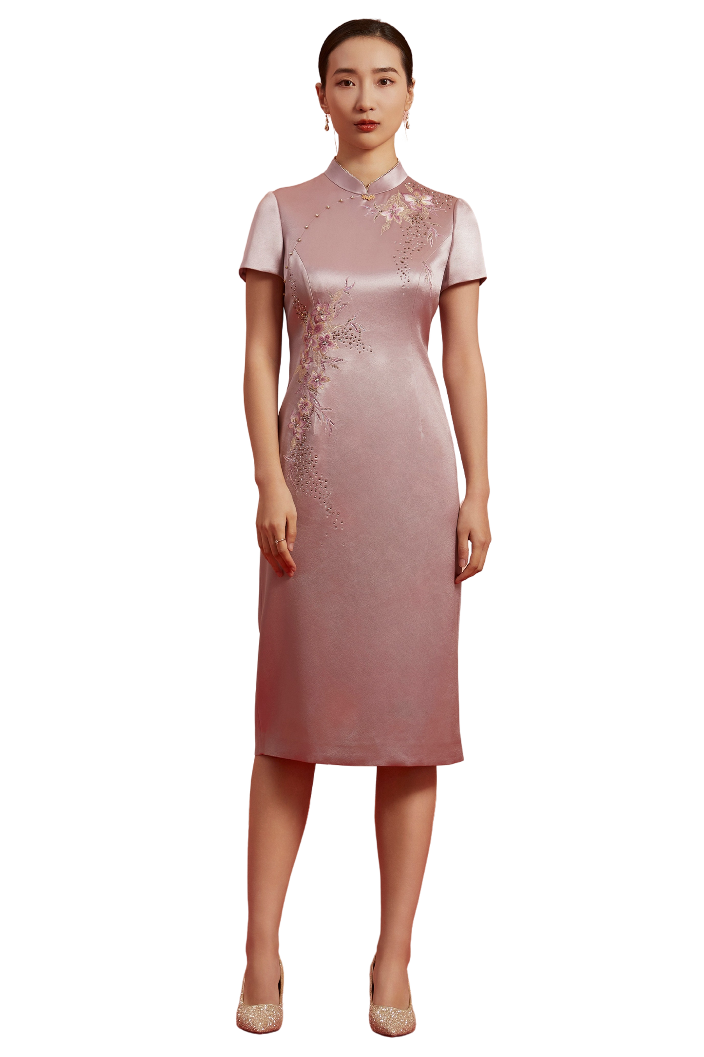 Enchanted Elegance: The Blossom Qipao-Taro