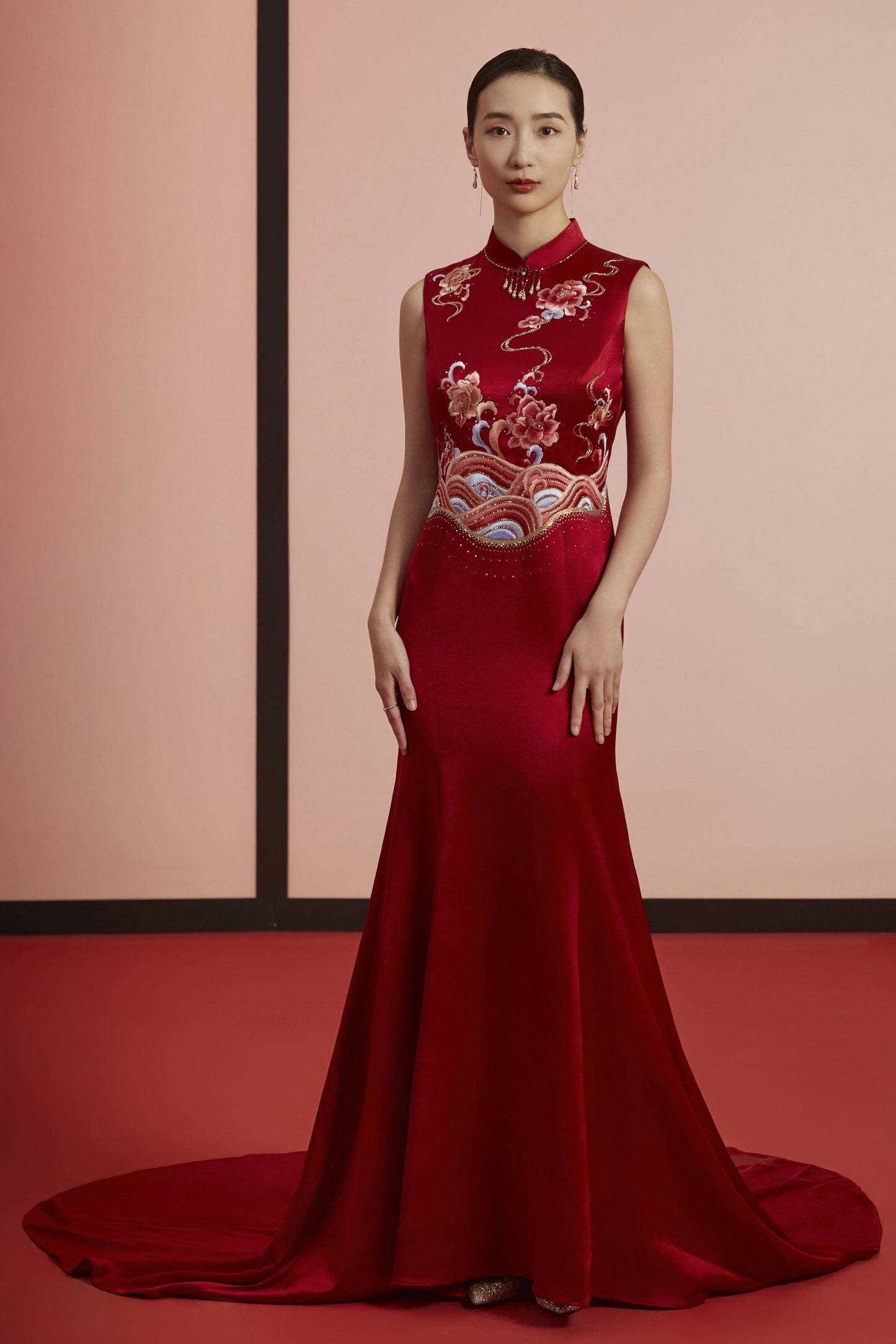 Radiant Scarlet Elegance