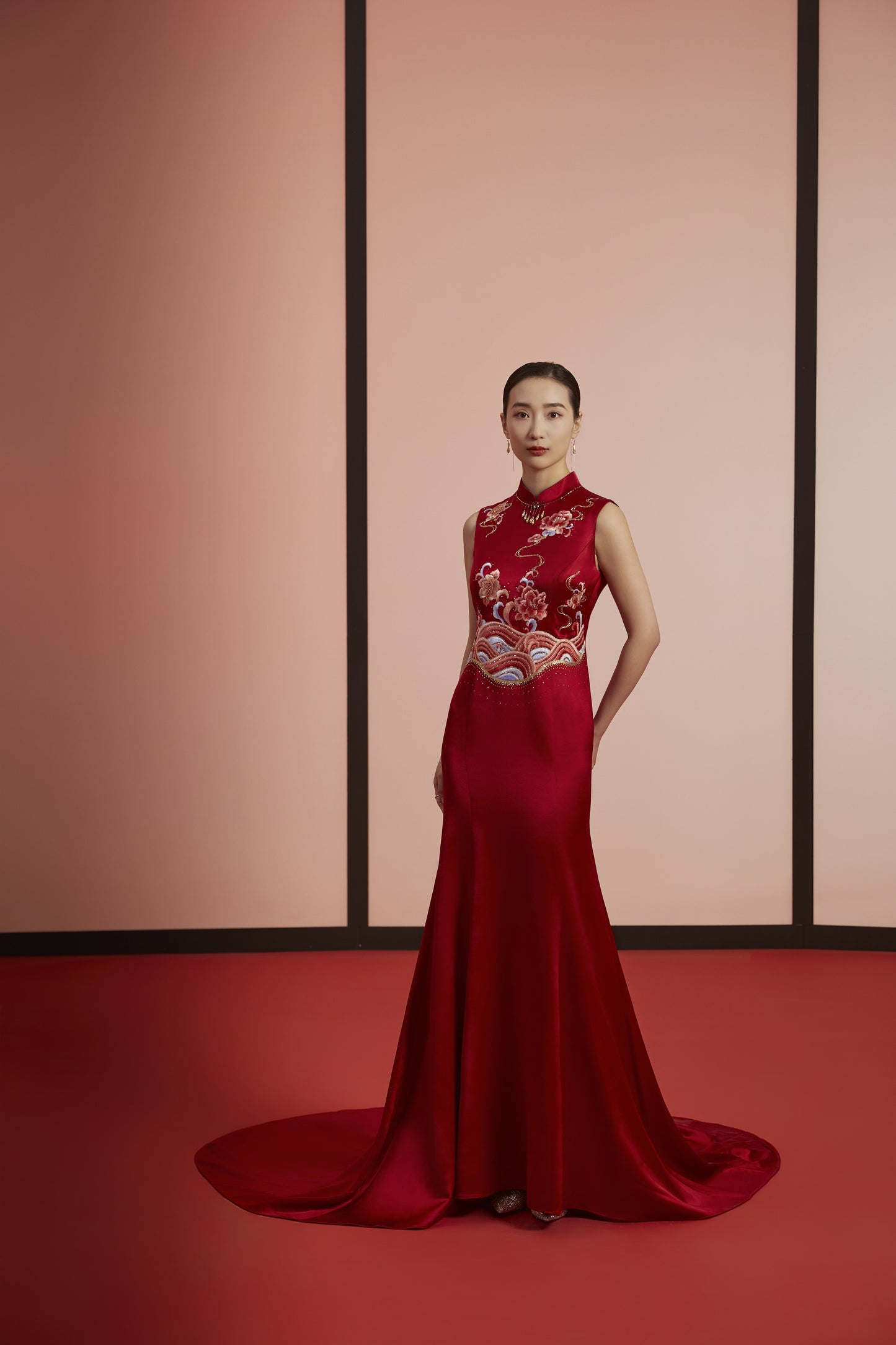 Radiant Scarlet Elegance